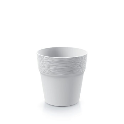 Vazonas FURU ROUND 1,7 l D178xH180 mm balta sp. Prosperplast
