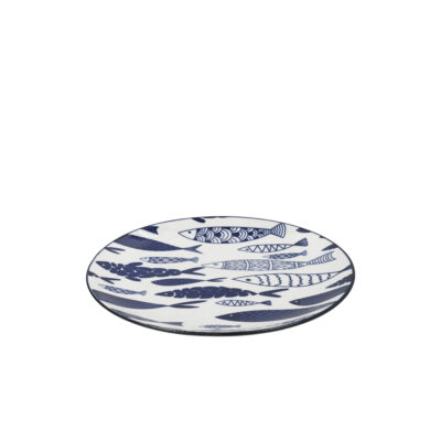 Lėkštė porcelianinė D19 cm Žuvys PEIXE 8445393571126