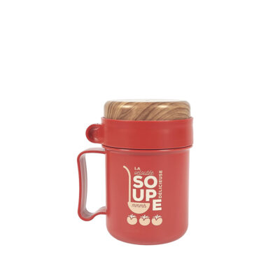 Puodelis sriubai 500 ml su šaukštuThe Concept Factory KA0363