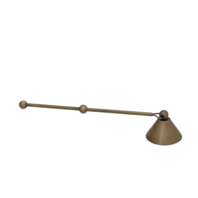 Žvakių gesiklis metalinis 5x25x5 cm 8445393595955