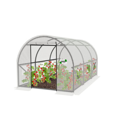 Šiltnamis baltas 3x2x2 m TUN5569