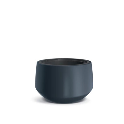 Vazonas HEOS su įdėklu 23/18 l D390xH228 mm antracito sp. Prosperplast