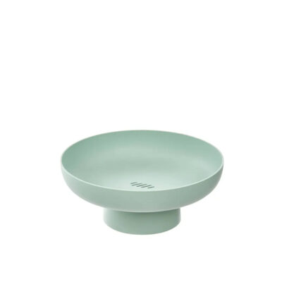 Lėkštė vaisiams plastikinė D26xH10,5 cm žalsvos spalvos 5Five 190240A