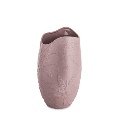 Vaza keramikinė rausva 26,5x13,5x13 cm 183010
