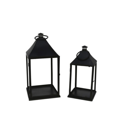 Žibintai metaliniai 2 vnt. 50x25x26 cm 8445393224749