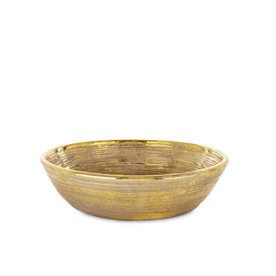 Dubuo dekoratyvinis keramikinis aukso spl. 7x35x35 cm 171386