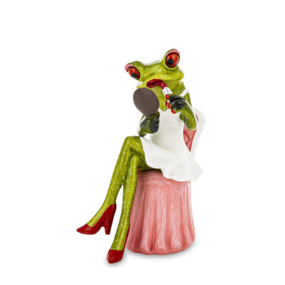Figūrėlė polirezininė Varlė Dama 179502 14x6x9 cm