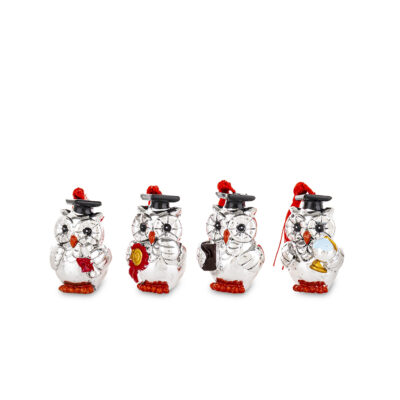 Figūrėlė polirezininė Pelėda 5,5x3,5x3 cm 180919