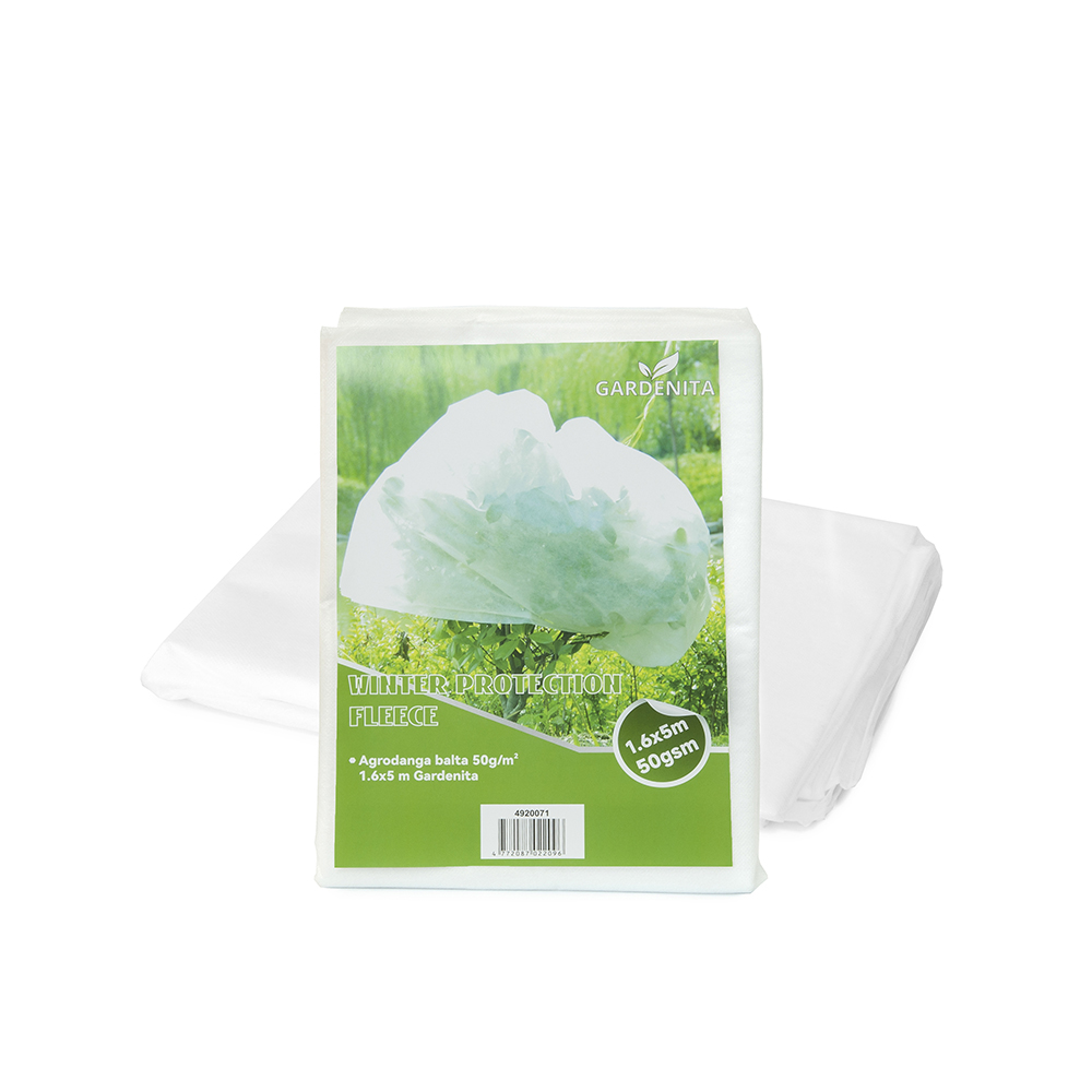 Agrodanga balta 50g/m2 1,6x 5 m Gardenita (20)