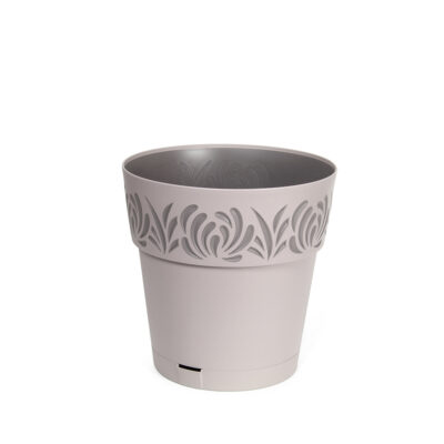 Vazonas OPERA GAIA su vand. rez. 11,8 l D30xH29 cm pilka sp. 88612 STEFANPLAST