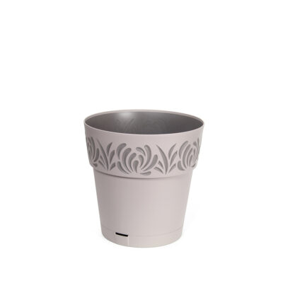 Vazonas OPERA GAIA su vand. rez.  7,5 L D25xH25 cm pilka sp. 88512 STEFANPLAST