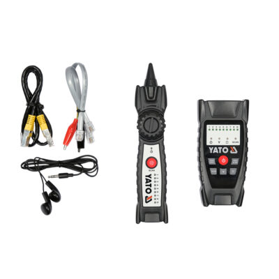 Laidų testeris ir ieškiklis RJ11 RJ45 YT-73137 YATO