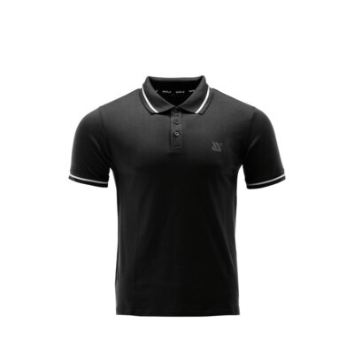 Marškinėliai POLO juoda sp. M dydis YT-78601 YATO