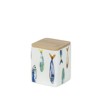 Indelis biriems produktams keramikinis 9x9x12 cm PEIXE La Mediterranea