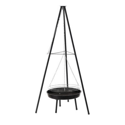 Kepsninė pakabinama reguliuojama trikojė 95x95x147 cm BBQ0162