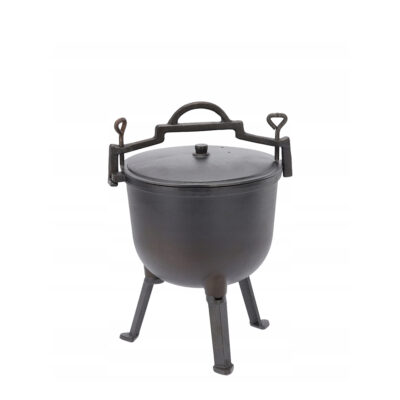 Katiliukas ketaus su kojomis ir dangčiu 8 L BBQ3710