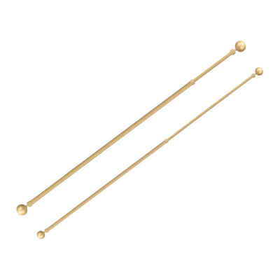 Karnizas metalinis 120-210 cm aukso sp. Giftdecor 12050