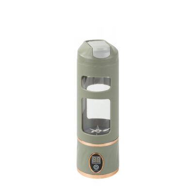 Trintuvas/blenderis nešiojamas 450 ml 50W 25x8 cm žalia sp. 07420_Z