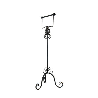 Laikiklis metalinis WC popieriui 27x24x70 cm Clayre