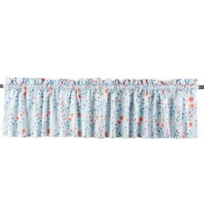 Trumpa virtuvės užuolaidėlė (lambrekenas) 45x250 cm medvilninė Floreo 4Living