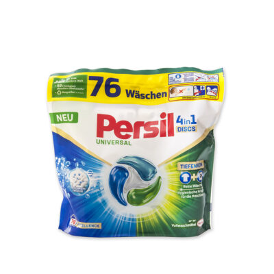 Kapsulės drabužių skalbimui Persil 4in1 Discs Universal 76 vnt. 1,292  kg