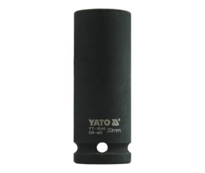 Galvutė šešiakampė ilga smūginė 1/2" 20 mm CrMo YT-1040 YATO
