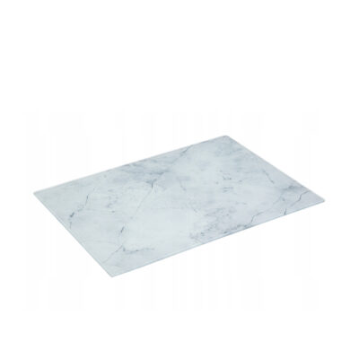 Lentelė pjaustymo 40x30x0,4 cm stiklinė, baltos spalvos 5Five 151410A