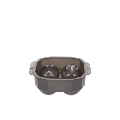 Forma ledukams, silikoninė 4 vietų Diamond Maku 649045