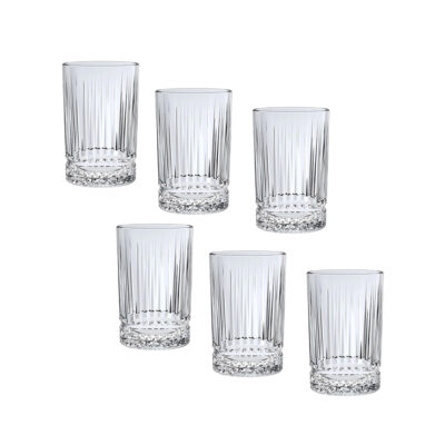 Stiklinių komplektas 4 vnt 500 ml D8,5xH13 cm La Mediterranea 413102182
