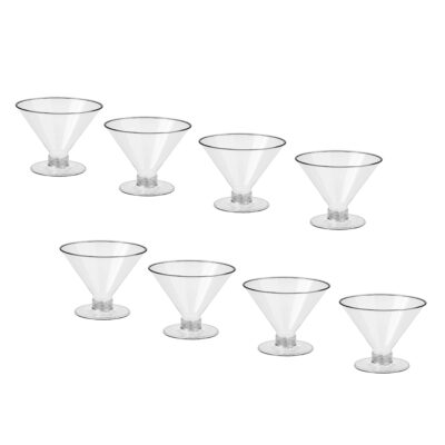 Indeliai daugkartiniai plastikiniai, perdirbami 8 vnt 9,5x7,2 cm Algon