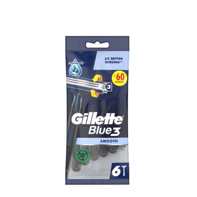 Skustuvas vienkartinis 6 vnt. Blue3 Gillette