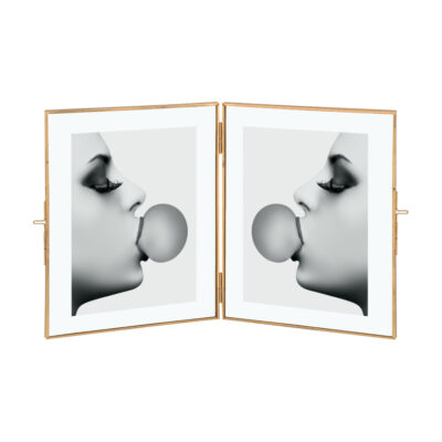 Rėmelis metalinis dvigubas A1652 15X20 cm Mascagni