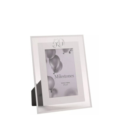 Rėmelis 50 gimtadienio proga veidrodinis 10x15 cm MS17550 Celebrations Widdop