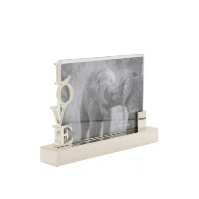 Rėmelis metalinis LOVE sidabro sp. 10x15 cm WG1207 Celebrations Widdop