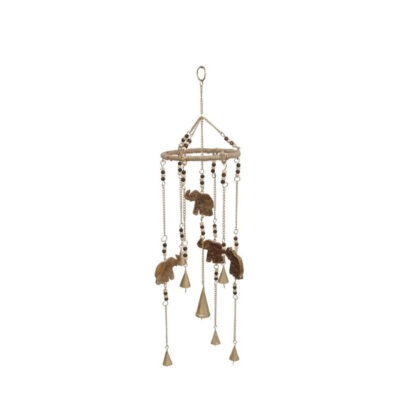 Vėjo varpeliai 15x55 cm metalas/medis  (mix 3) 8445393595252
