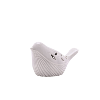 Paukštelis LED keramikinis  8x13x7.4 cm CL1309 Country Living Widdop