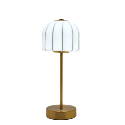 Šviestuvas liečiamas metalinis aukso sp. 34x13x13 cm HE2842 Hestia Widdop