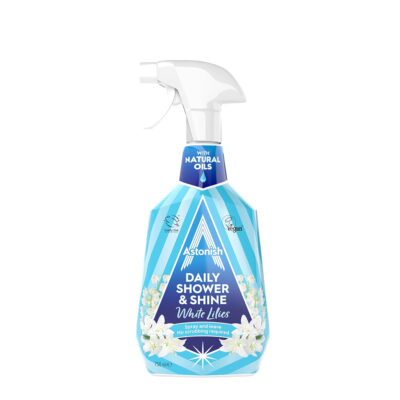 Savaime išsivalantis dušo ir vonios skystis 750ml DAILY SHOWER SHINE ASTONISH