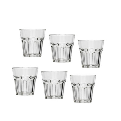 Stiklinės 6 vnt 300 ml skaidrios 8445393387970
