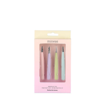 Pincetas 4 vnt rinkinys  Mineas 635324