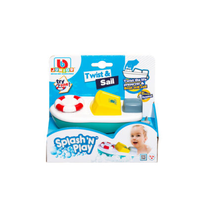 Vonios žaislas laivelis 17,5x8,5x16 cm 12-36 m Splash 'N Play Junior 642646
