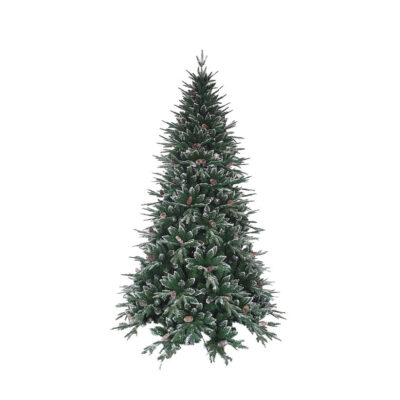 Dirbtinė Kalėdų eglutė su kankorėžiais 120 cm 8445393287416 kld