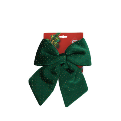 Dekoracija Kaspinas žalios spalvos 22x30 cm 8445393635446 KLD