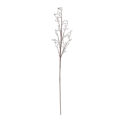 Dekoratyvinė šakelė su skaidriais plast. karoliukais 74 cm 8445393641164 KLD