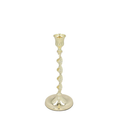 Žvakidė metalinė 8.5x2 cm aukso sp. 8445393495750